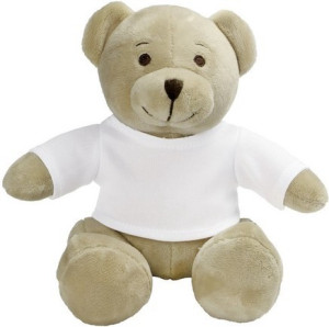 Miś w koszulce Siddy Honey - 15cm - pluszak, maskotka