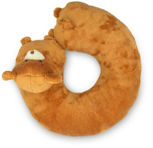 Poduszka Zagłówek Miś - 33cm - pluszak, maskotka