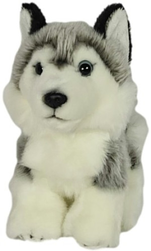 Piesek Husky Siedzący DUBI - 19cm - pluszak, maskotka