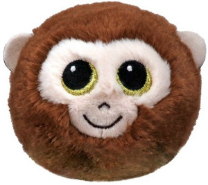 Piłka Małpka Banana Beanie Bouncers TY - 9cm - pluszak, maskotka