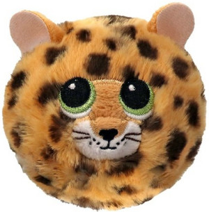 Piłka Gepard Pantera Spots Beanie Bouncers TY - 9cm - pluszak, maskotka