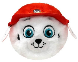 Piłka Piesek Marshall Psi Paw Patrol Beanie Bouncers TY - 9cm - pluszak, maskotka
