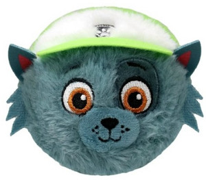 Piłka Piesek Rocky Psi Paw Patrol Beanie Bouncers TY - 9cm - pluszak, maskotka