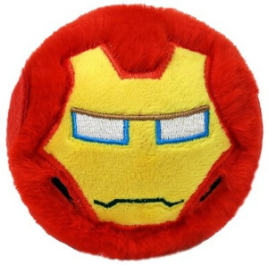 Piłka Iron Man Avengers Beanie Bouncers TY - 9cm - pluszak, maskotka