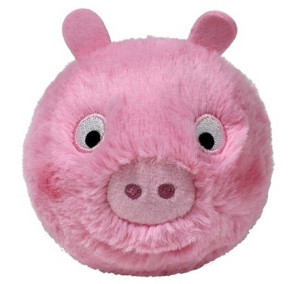 Piłka George Świnka Peppa Beanie Bouncers TY - 9cm - pluszak, maskotka