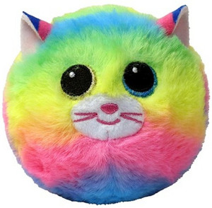 Piłka Kotek Gemma Beanie Bouncers TY - 9cm - pluszak, maskotka