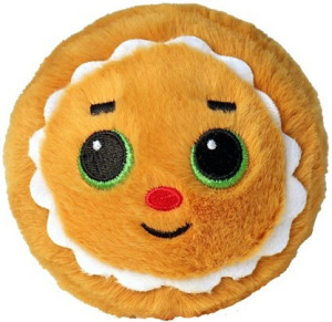 Piłka Ciasteczko Piernik Ciastko Cookie Beanie Bouncers TY - 9cm - pluszak, maskotka