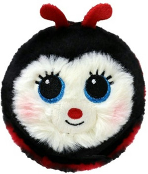 Piłka Biedronka Buggie Beanie Bouncers TY - 9cm - pluszak, maskotka