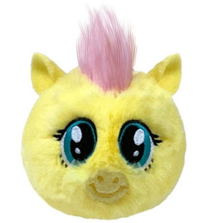 Piłka Konik Fluttershy My Little Pony Koń Beanie Bouncers TY 9cm - pluszak, maskotka