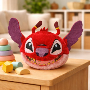 Piłka Leroy Lilo & Stitch Disney Beanie Bouncers TY - 9cm - pluszak, maskotka
