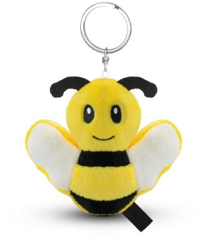 Brelok Pszczółka Miro z recyklingu Pszczoła - 10cm - pluszak, maskotka