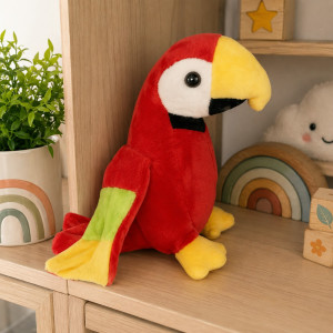 Papuga Ara Czerwona DUBI - 30cm - pluszak, maskotka