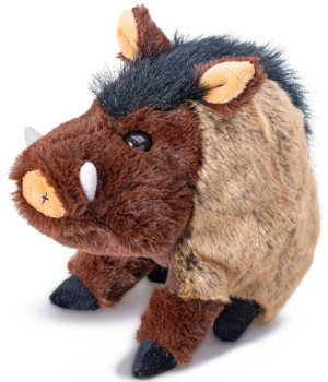 Dzik Leśny Siedzący - 22cm - pluszak, maskotka
