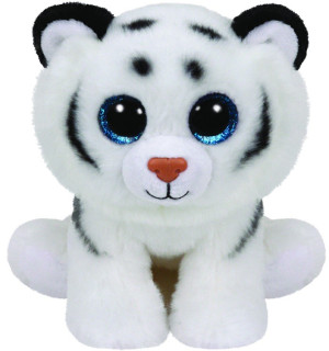 Biały Tygrys Tundra Pupilki TY - 24cm - pluszak, maskotka
