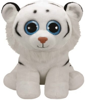 Tygrys Biały Tundra Pupilki TY - 42cm - pluszak, maskotka
