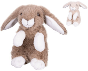 Zajączek Królik 2 kolory - 20cm Ciemny brąz - pluszak, maskotka