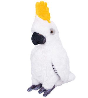 Papuga Kakadu Duża - 37cm - pluszak, maskotka