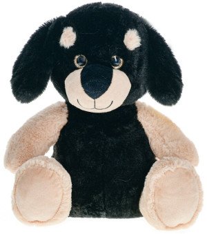 Piesek Baby Czarny Bernardyn Berneński Siedzący - 35cm - pluszak, maskotka