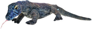 Waran z komodo - 90cm - pluszak, maskotka