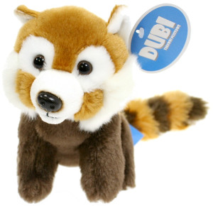 Miś Panda Czerwona Ruda DUBI - 14cm - pluszak, maskotka