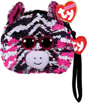 Portmonetka zebra Zoey Flippables Ty Fashion - 12cm - pluszak, maskotka
