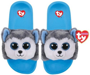Klapki Kapcie Piesek Husky Slush TY - L (36-38) - pluszak, maskotka