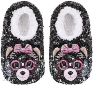 Kapcie pantofle Kiki Kotek Flippables TY - L (36-38) - pluszak, maskotka