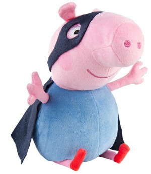 George Superbohater Świnka Peppa TY - 28cm - pluszak, maskotka