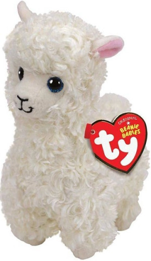 Lama Alpaka Lily Pupilki TY - 24cm - pluszak, maskotka