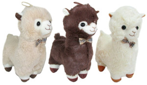 Alpaka Lama 3 kolory - 25cm - pluszak, maskotka