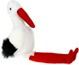 Bocian na ślub - 47cm - pluszak, maskotka