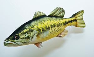 Ryba Bass Wielkogębowy - 67cm - pluszak, maskotka