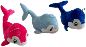 Delfinek 3 kolory - 20cm Różowy - pluszak, maskotka