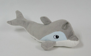 Delfin Szary - 28cm - pluszak, maskotka