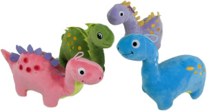 Dinozaur Baby 4 kolory - 30cm Zielony - pluszak, maskotka