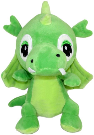 Smok Dinozaur Jasnozielony - 31cm - pluszak, maskotka