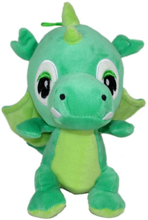 Dinozaur Smok ciemnozielony - 19cm - pluszak, maskotka