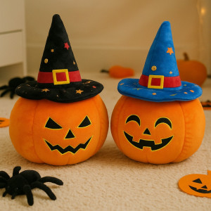 Dynia Halloween 2 wzory - 27cm Dowolny / Mix - pluszak, maskotka