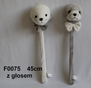 Foka łapka 2 kolory - 45cm Dowolny / Mix - pluszak, maskotka