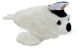 Foka Biała Kapitańska (Głos) - 25cm - pluszak, maskotka