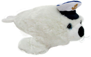 Foka Biała Kapitańska (Głos) - 40cm - pluszak, maskotka