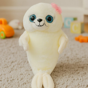 Foka Kremowa Doly - 50cm - pluszak, maskotka