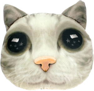 Poduszka Kotek 3D - 48cm - pluszak, maskotka