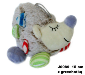 Jeżyk grzechotka Baby (Głos) - 15cm - pluszak, maskotka