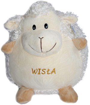 Kula Owca Poduszka Owieczka Wisła - 30cm - pluszak, maskotka