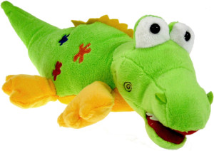 Krokodyl baby grzechotka - 38cm - pluszak, maskotka