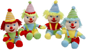 Clown Maskotka Klaun - 30cm Dowolny / Mix - pluszak, maskotka