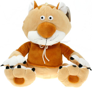 Kot Mietek w bluzie - 28cm - pluszak, maskotka