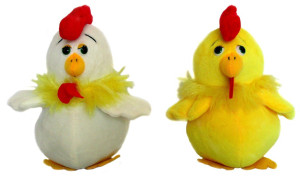 Kurczak Kura 2 kolory - 14cm - pluszak, maskotka