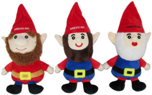 Krasnal Skrzat Elf 3 kolory Wrocław - 22cm Czerwony - pluszak, maskotka